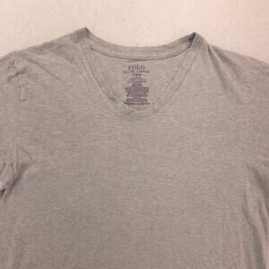 Polo Ralph Lauren Casual Crew Neck Short Sleeve T Shirt Mens Size Small S Gray
